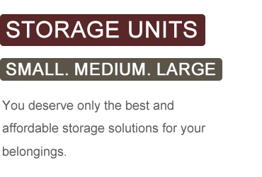 Storage Units Appleton | Storage Units Greenville